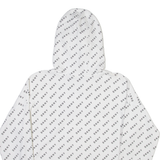 DKNY Womens White Hoodie S