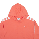ADIDAS ORIGINALS Womens Pink Hoodie UK 6