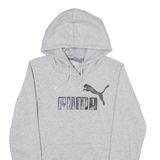 PUMA Womens Grey Hoodie UK 8