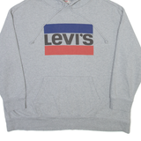 LEVI'S Womens Grey Hoodie 2XL