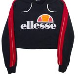 ELLESSE Womens Blue Hoodie UK 8