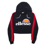 ELLESSE Womens Blue Hoodie UK 8