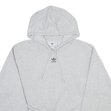 ADIDAS ORIGINALS Cropped Womens Grey Hoodie UK 8