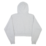 ADIDAS ORIGINALS Cropped Womens Grey Hoodie UK 8