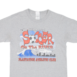 GILDAN Mens T-Shirt Grey S