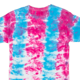 GILDAN Mens Tie Dye T-Shirt Pink S