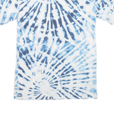ORIGINAL USE Mens Tie Dye T-Shirt Blue XS