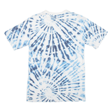 ORIGINAL USE Mens Tie Dye T-Shirt Blue XS