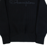 CHAMPION Mens Sweatshirt Black S