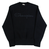CHAMPION Mens Sweatshirt Black S