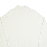 ASOS Womens Sweatshirt Cream High Neck XL