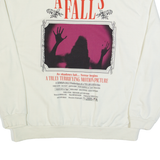 ASOS Womens Sweatshirt Cream High Neck XL