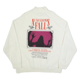 ASOS Womens Sweatshirt Cream High Neck XL