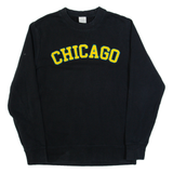 JACK & JONES Chicago Mens Sweatshirt Black USA L
