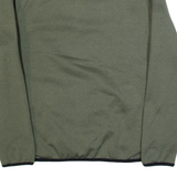 DKNY GOLF Mens Sweatshirt Green 1/4 Zip S