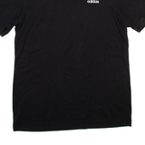 ADIDAS Mens T-Shirt Black S