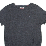TOMMY JEANS Mens T-Shirt Grey M