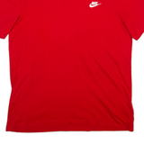 NIKE Mens T-Shirt Red L