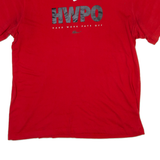 NIKE Mens T-Shirt Red M