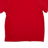 NIKE Mens T-Shirt Red M