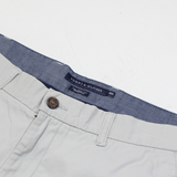 TOMMY HILFIGER Chino Mens Trousers Grey Regular Straight W38 L30