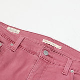 LEVI'S 724 High Rise BIG E Mens Trousers Pink Regular Straight W32 L32