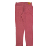 LEVI'S 724 High Rise BIG E Mens Trousers Pink Regular Straight W32 L32
