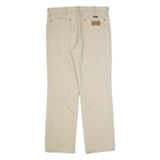 WRANGLER Mens Trousers Beige Regular Straight W34 L30