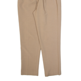 BECAUSE OF ALICE Chino Womens Trousers Brown Slim Tapered W26 L28