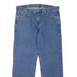 LEVI'S 505 Jeans Mens Blue Regular Straight W38 L30