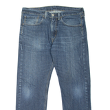 LEVI'S 505 Jeans Mens Blue Regular Straight Stone Wash W34 L30