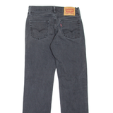 LEVI'S 514 Jeans Mens Grey Slim Straight W29 L32
