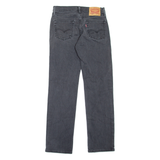 LEVI'S 514 Jeans Mens Grey Slim Straight W29 L32