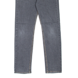 LEVI'S 502 Jeans Mens Grey Regular Tapered W28 L27