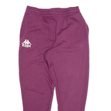KAPPA Womens Joggers Purple Tapered M W32 L29