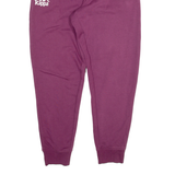 KAPPA Womens Joggers Purple Tapered M W32 L29