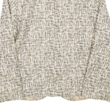 EMINE Womens Blazer Coat Beige UK 14