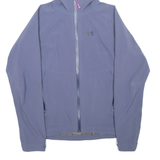 JACK WOLFSKIN Womens Rain Jacket Blue Hooded UK 10