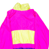 Womens Pullover Jacket Pink Colourblock L