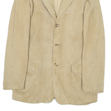 POLLINI Mens Overcoat Jacket Beige L
