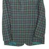 Womens Blazer Coat Green Check XL