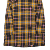 LIU JO Womens Overcoat Coat Black Check L