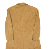 PAUL KEHL Mens Overcoat Coat Brown L