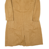 PAUL KEHL Mens Overcoat Coat Brown L