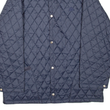 SINCLAIR Mens Quilted Jacket Blue XL