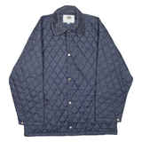 SINCLAIR Mens Quilted Jacket Blue XL