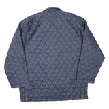 SINCLAIR Mens Quilted Jacket Blue XL