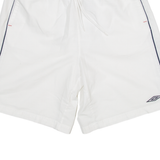 REEBOK Mesh Lined Mens Swimming Shorts White XL W32