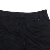 TOMMY HILFIGER Womens Chino Shorts Black S W32