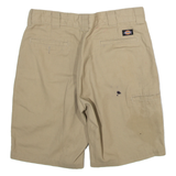 DICKIES Mens Workwear Shorts Beige Relaxed L W36